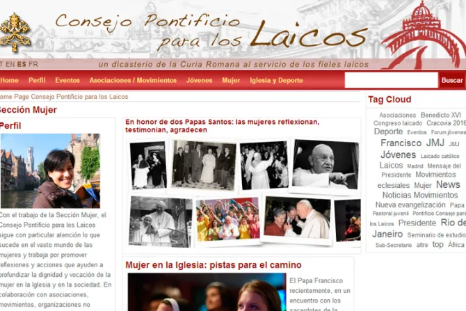 Publican sitio web sobre la promoción de Juan XXIII y Juan Pablo II al papel de la mujer