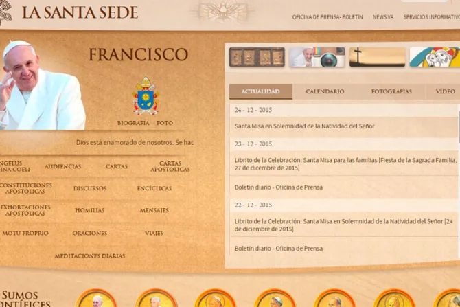 La web del Vaticano cumple 20 años: debe llevar el amor de Dios, dice su responsable