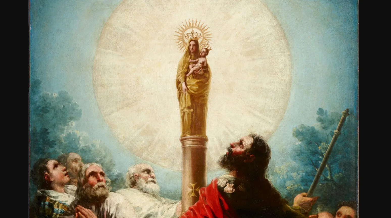 Así se apareció por primera vez la Virgen, aún viva, a Santiago Apóstol en España