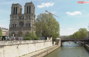 Catedral de Notre Dame de Paru00eds actualmente. Cru00e9dito: EWTN Noticias 