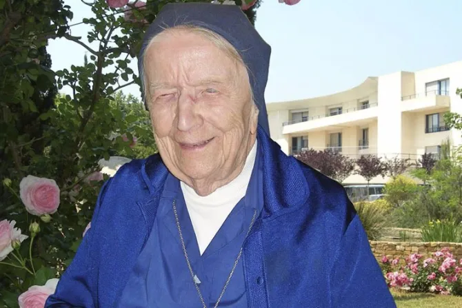 Una monja invidente francesa es la religiosa más anciana del mundo