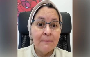 Hermana Xiskya Valladares. Cru00e9dito: Captura de video / TikTok. 