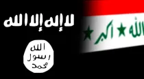 Bandera del Estado Islámico de Irak / Bandera de Irak