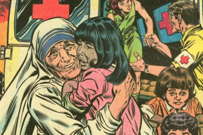 ¿Sabías que la Madre Teresa fue la heroína de un cómic de Marvel?