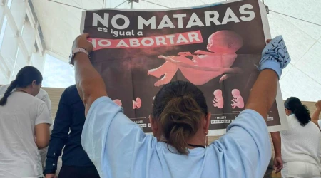 Manifestación por la vida en Guanajuato