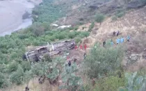 Accidente en carretera Ayacucho-Huancayo.