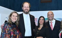 María Inés Espinosa, Padre Astolfo Moreno, Sandra Tamayo y Pedro Niño