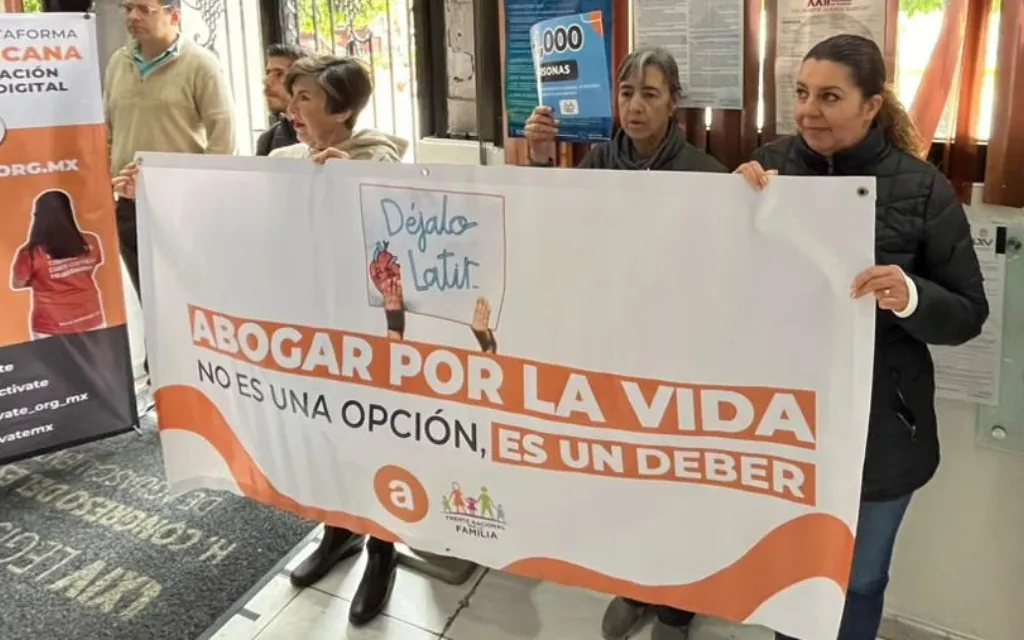 Entrega de firmas contra el aborto en Aguascalientes.?w=200&h=150