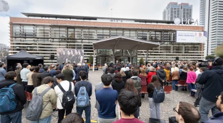 Acto de denominación del Campus de la UCA "Papa Francisco"