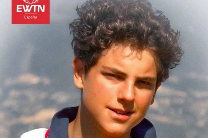 Portada del libro digital gratuito de EWTN España dedicado a Carlo Acutis.