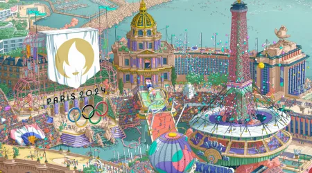 Afiche Juegos Olímpicos París 2024 05032024