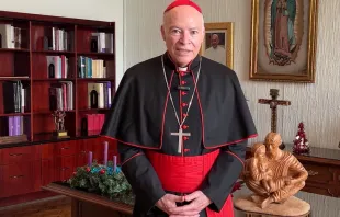 Cardenal Carlos Aguiar Retes en su mensaje navideño 2023 Crédito: Arquidiócesis Primada de México