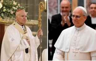 Cardenal Carlos Aguiar Retes / Papa León XIV Crédito: Arquidiócesis de México / Vatican Media