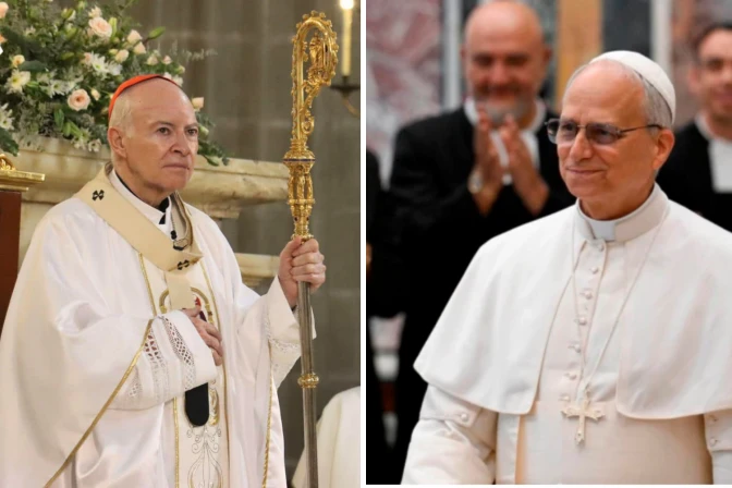 Cardenal Aguiar Retes sobre León XIV: Es afable, atento y toma buenas decisiones