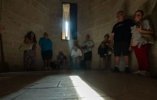 Alineamiento de los rayos del sol en la Catedral de Valencia. Crédito: V. Gutiérrez/Delegación Medios Comunicación Arzobispado Valencia