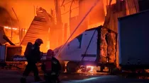 El Almacén de Cáritas Ucrania atacado por el ejército ruso