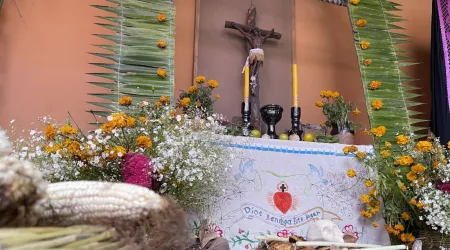 Altar de muertos en México