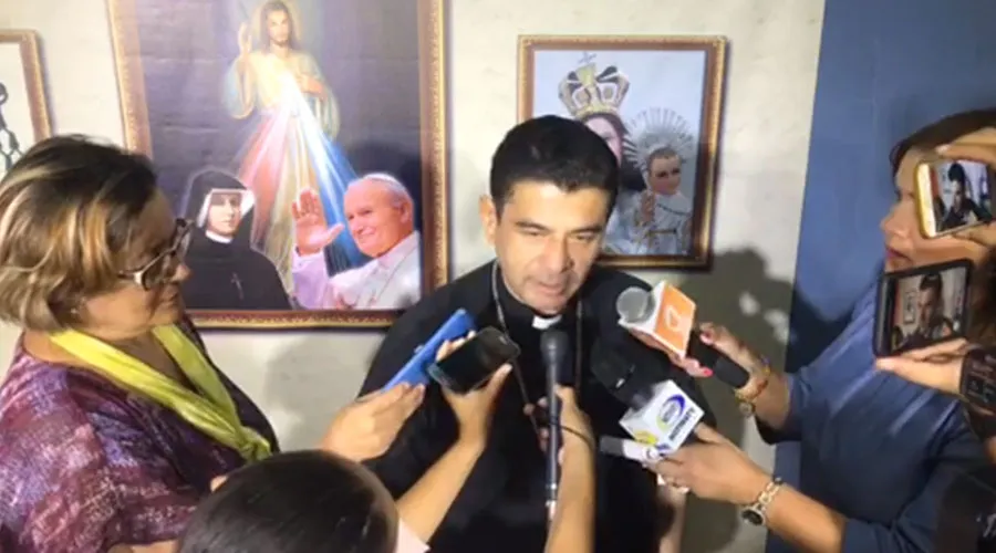 Mons. Rolñado Álvarez, Obispo de Matagalpa. Crédito: Diócesis de Matagalpa?w=200&h=150