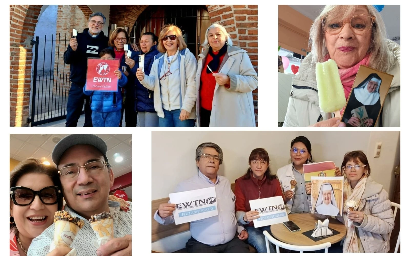 Desde distintas partes de Hispanoamérica, los Amigos Misioneros de EWTN celebraron los 44 años de la fundación de la cadena católica por Madre Angélica.?w=200&h=150
