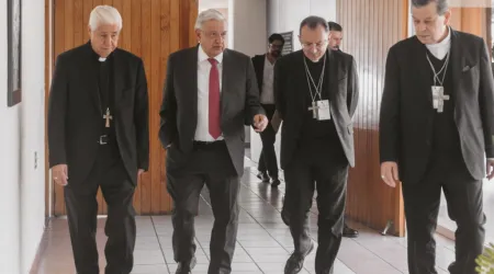 Obispos de México con Andrés Manuel López Obrador