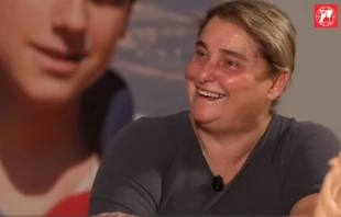 La mamá de San Carlo Acutis, Antonia Salzano. Crédito: EWTN en Español.