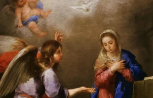 “La Anunciación” de Bartolomé Esteban Murillo. Crédito: Wikimedia Commons (CC BY-SA 4.0).