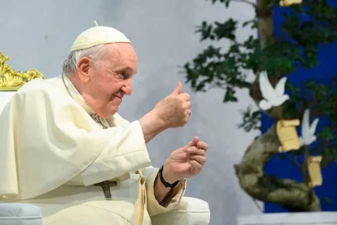  El Papa Francisco afirma que la Iglesia necesita más que nunca de los jóvenes