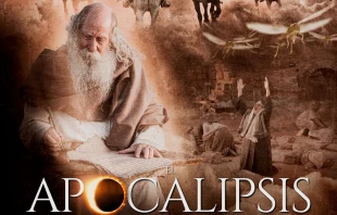 Fragmento del póster promocional de la película "El Apocalipsis de San Juan". Crédito: Cortesía Películas Católicas Colombia.