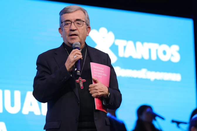 Mons. Luis Argüello, presidente de la Conferencia Episcopal Española.