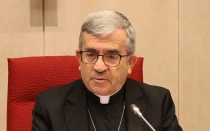 Mons. Luis Argüello, Arzobispo de Valladolid.