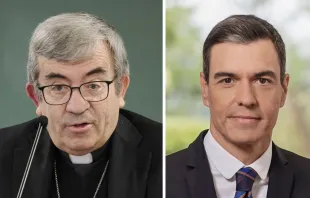 Abusos: Obispos denuncian trato injusto y discriminatorio del Gobierno español contra la Iglesia. Crédito: Arzobispado de Valladolid y La Moncloa.