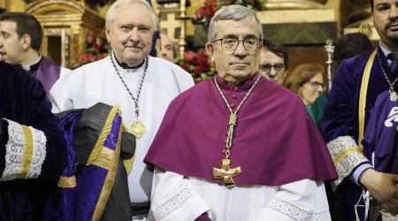 Mons. Luis Argüello, Arzobispo de Valladolid.