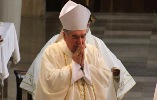 Cardenal Felipe Arizmendi en Misa. Crédito: Comisión Episcopal para Vocaciones y Ministerios.