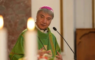 Mons. Domenico Battaglia, Arzobispo de Nápoles (Italia) y futuro cardenal. Crédito: Chiesa di Napoli.