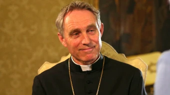 Mons. Georg Gänswein, exsecretario de Benedicto XVI.