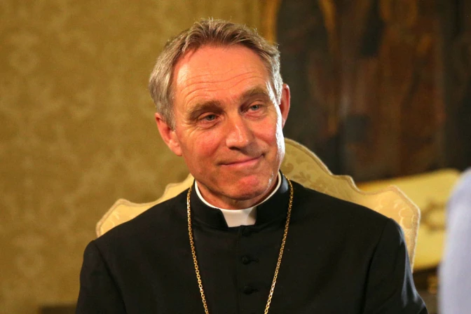 Mons. Georg Gänswein, exsecretario de Benedicto XVI.