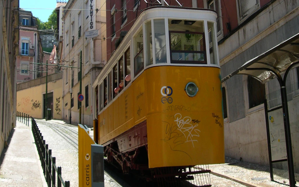 El Ascensor da Glória en Lisboa, Portugal.?w=200&h=150