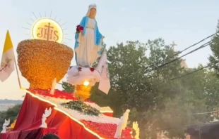 Celebración de la Asunción de la Virgen en el Líbano. Crédito: @eastern_christians