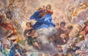 Pintura de Pietro da Cortona en la iglesia de Santa María de Vallicella. Crédito: Sedmak / Canva