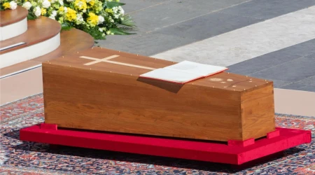 Féretro del Papa Francisco