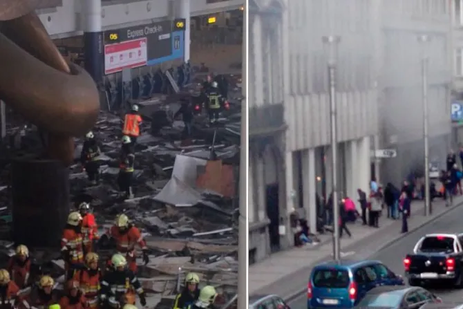 Oraciones por Bélgica: Atentados en Bruselas, decenas de muertos en varias explosiones