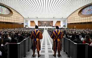 Este año los ejercicios espirituales de Cuaresma se realizarán en el Aula Pablo II del Vaticano Crédito: Vatican Media
