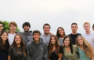 Miembros de la asociación española de jóvenes católicos AUTE. Crédito: AUTE