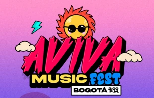 Cartel promocional del Aviva Music Fest. Crédito: Buena Nueva Sound.