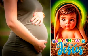 Imagen referencial. Crédito: Alexandre Bauer / Shutterstock - cartel promocional Baby Shower del Niño Jesús.