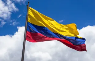 Bandera de Colombia. Crédito: Shutterstock