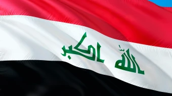 Bandera de Irak.