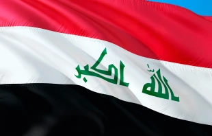 Bandera de Irak. Crédito: jorono / Pixabay.