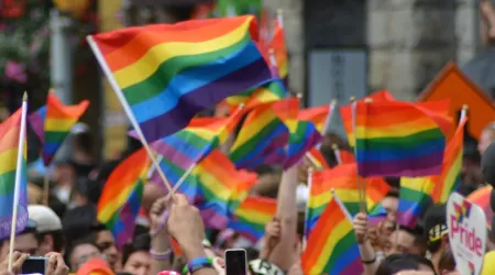 Ayuntamiento colocó de forma ilegal una pancarta con la bandera LGTB en España