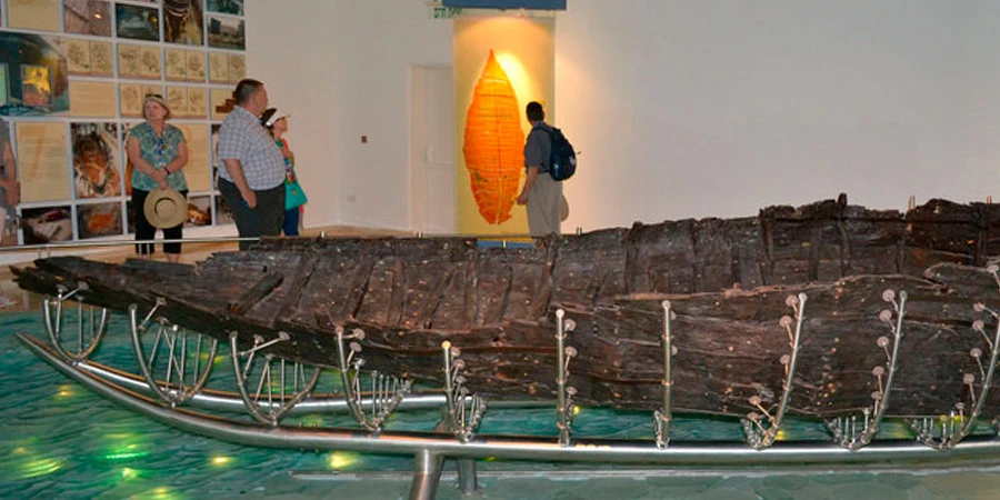 Centro Yigal Allon expone el modelo de la barca que habría usado Jesús |  ACI Prensa
